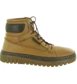 chaussures a lacets - Détente - femme - Cuir - Camel - Madory