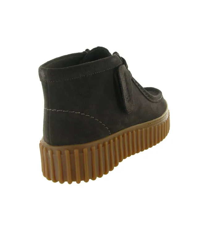 chaussures a lacets - Détente - femme - Nubuck - Marron - Clarks