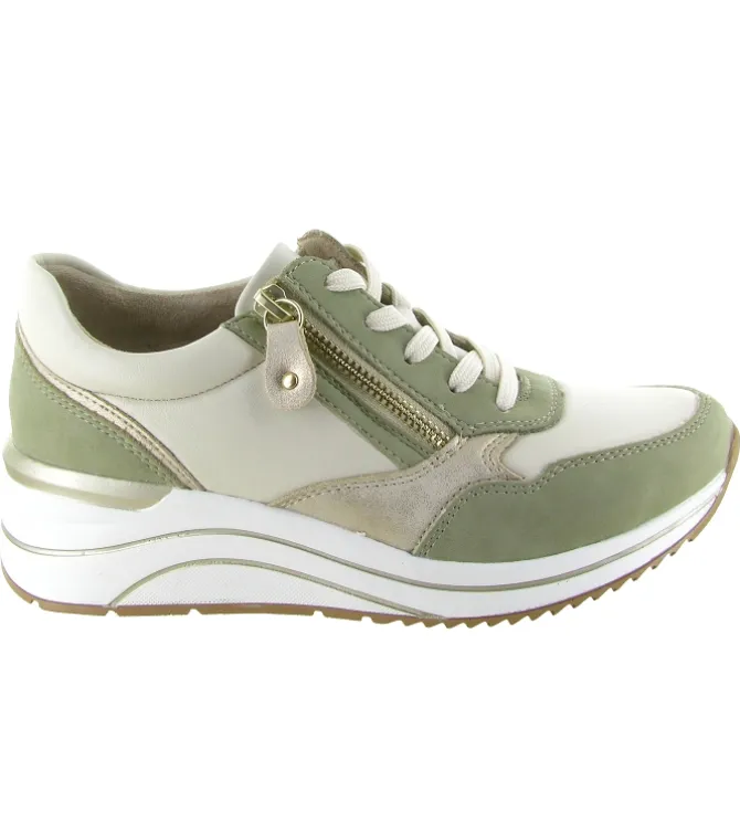 chaussures a lacets - Détente - femme - Synthétique - Blanc - Remonte