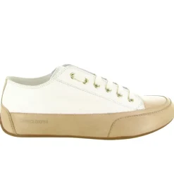 chaussures a lacets - Détente - femme - Cuir - Crème - Candice cooper