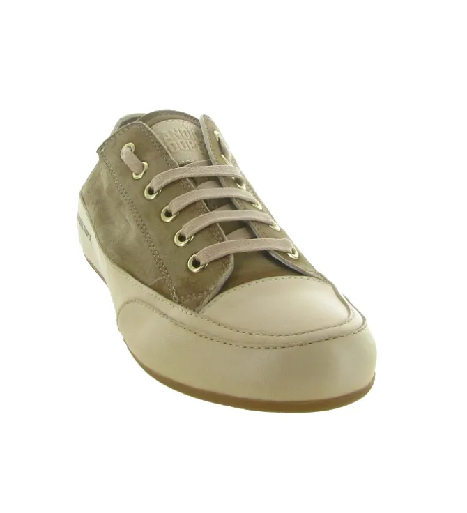 chaussures a lacets - Détente - femme - Cuir - Marron - Candice cooper