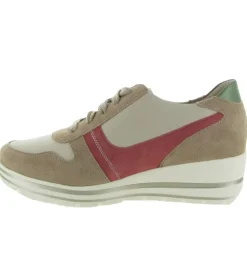 chaussures a lacets - Détente - femme - Cuir - Gris - Mephisto
