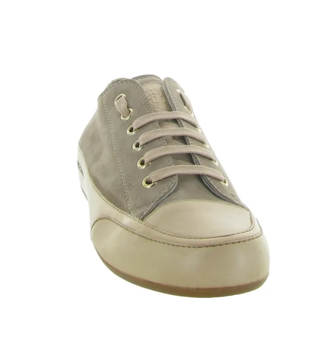 chaussures a lacets - Détente - femme - Cuir - Gris - Candice cooper