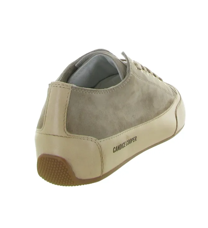 chaussures a lacets - Détente - femme - Cuir - Gris - Candice cooper