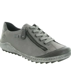 chaussures a lacets - Détente - femme - Synthétique - Gris - Remonte