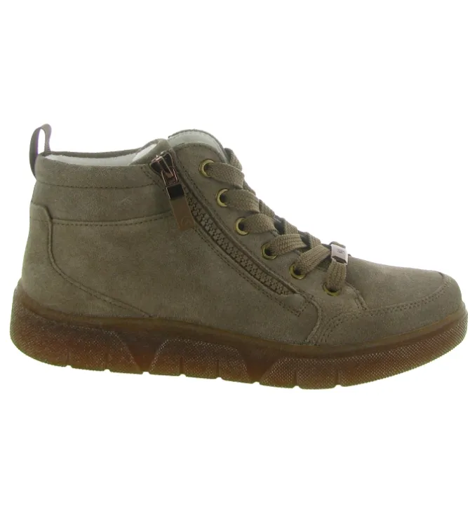 chaussures a lacets - Détente - femme - Synthétique - Taupe - Ara