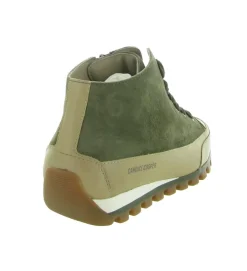 chaussures a lacets - Détente - femme - Cuir - Kaki - Candice cooper
