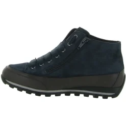 chaussures a lacets - Détente - femme - Cuir - Bleu - Candice cooper