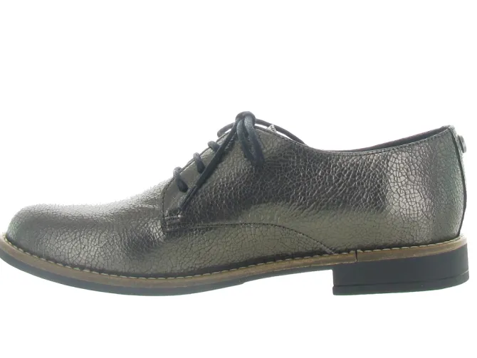chaussures a lacets - Détente - femme - Cuir - Bronze - Armando