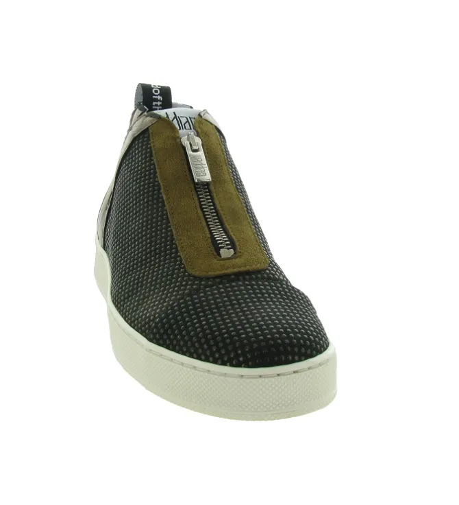 chaussures a lacets - Détente - femme - Cuir - Marron - Vaddia