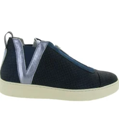 chaussures a lacets - Détente - femme - Cuir - Bleu Marine - Vaddia