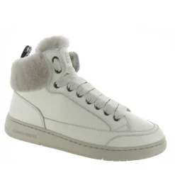 chaussures a lacets - Détente - femme - Cuir - Beige - Candice cooper