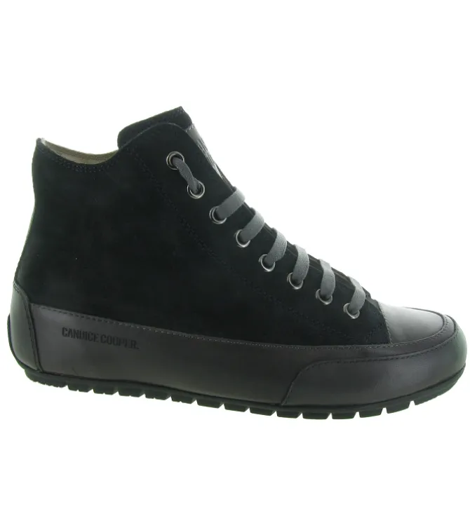 chaussures a lacets - Détente - femme - Cuir - Noir - Candice cooper