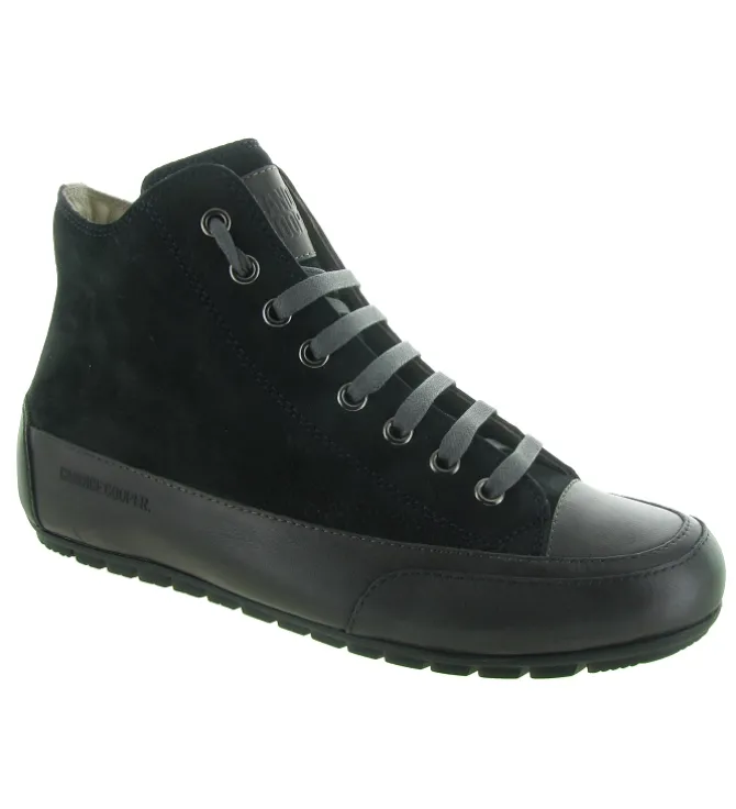 chaussures a lacets - Détente - femme - Cuir - Noir - Candice cooper