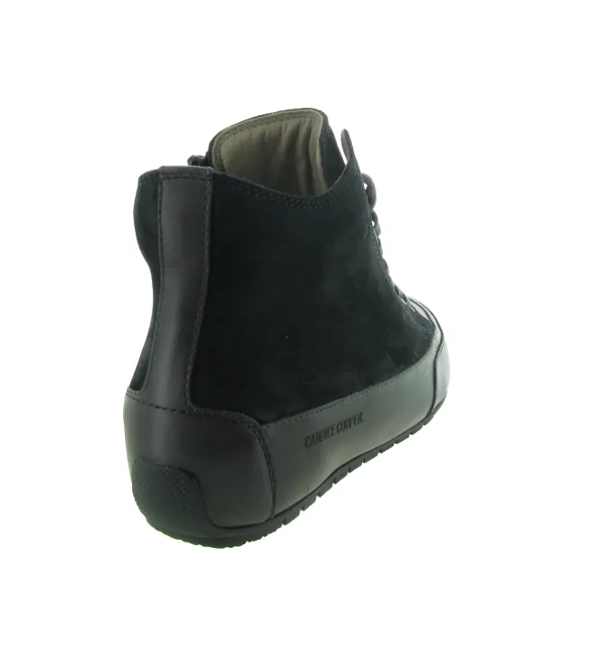 chaussures a lacets - Détente - femme - Cuir - Noir - Candice cooper