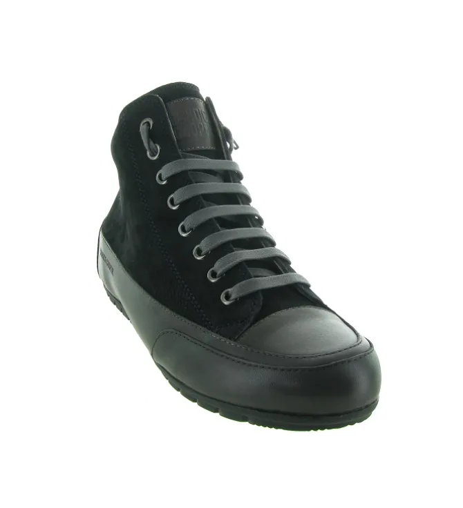 chaussures a lacets - Détente - femme - Cuir - Noir - Candice cooper