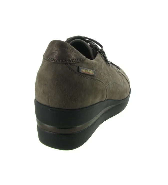 chaussures a lacets - Détente - femme - Cuir - Gris - Mephisto