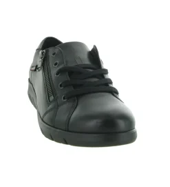 chaussures a lacets - Détente - femme - Cuir - Noir - Mephisto