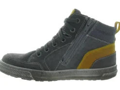 chaussures a lacets - - junior garcon - Cuir - Anthracite - Superfit
