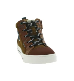 chaussures a lacets - - junior garcon - Nubuck - Marron - Acebos