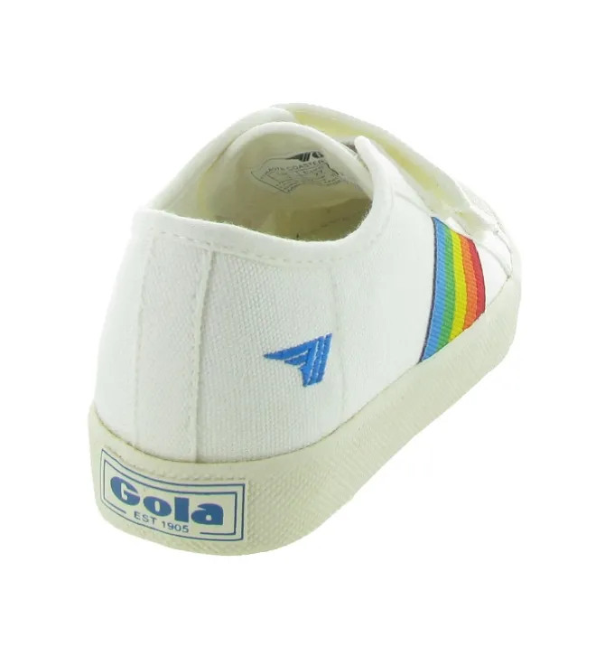 chaussures a scratch - - junior fille - Toile - Beige - Gola
