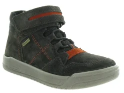 chaussures a scratch - - junior garcon - Synthétique - Gris - Superfit