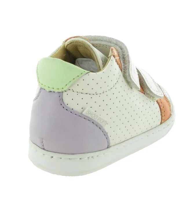 chaussures bebe du 18 au 27 - - bebe fille - Cuir - Multicolor - Shoo pom