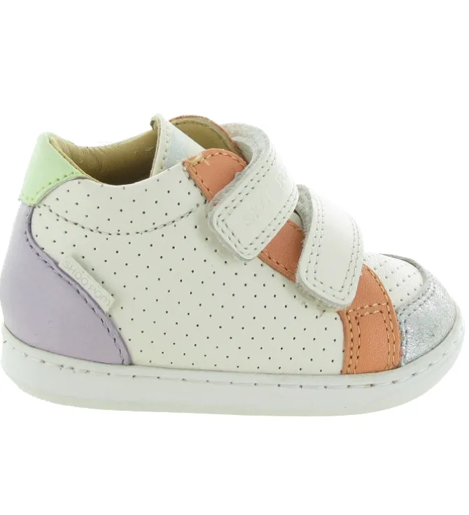 chaussures bebe du 18 au 27 - - bebe fille - Cuir - Multicolor - Shoo pom