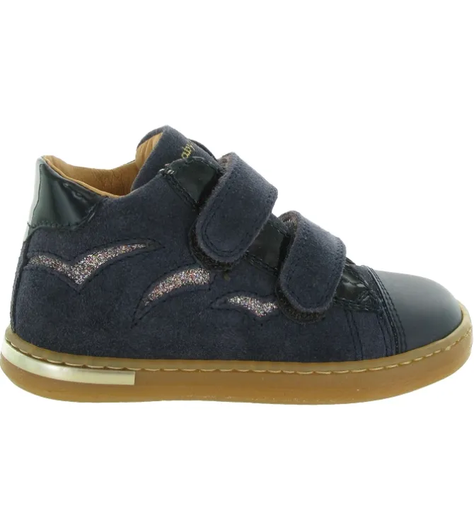 chaussures bebe du 18 au 27 - - bebe fille - Cuir - Bleu Marine - Babybotte