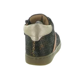 chaussures bebe du 18 au 27 - - bebe fille - Cuir - Bronze - Babybotte