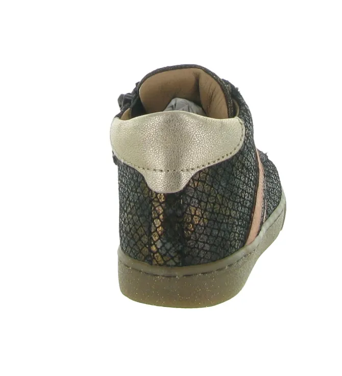 chaussures bebe du 18 au 27 - - bebe fille - Cuir - Bronze - Babybotte