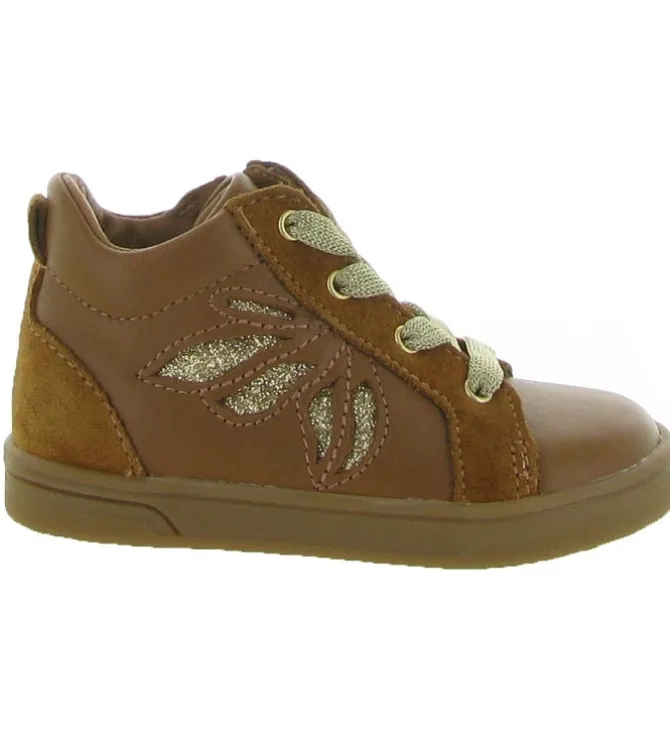 chaussures bebe du 18 au 27 - - bebe fille - Cuir - Marron - Bellamy