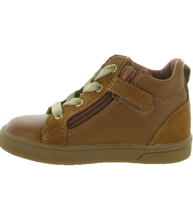 chaussures bebe du 18 au 27 - - bebe fille - Cuir - Marron - Bellamy