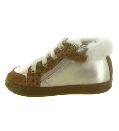 chaussures bebe du 18 au 27 - - bebe fille - Cuir - Bronze - Shoo pom