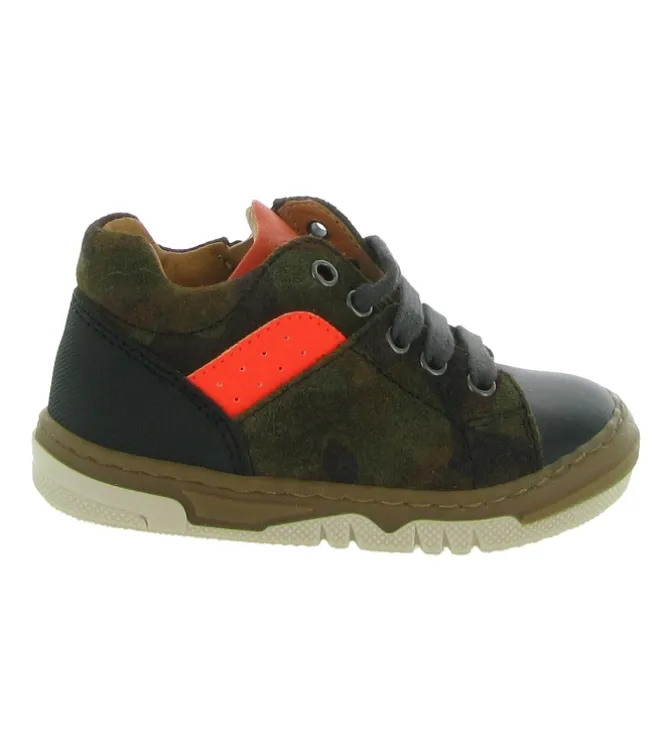 chaussures bebe du 18 au 27 - - bebe garcon - Cuir - Kaki - Babybotte