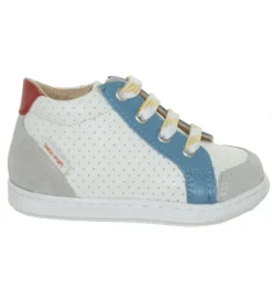 chaussures bebe du 18 au 27 - Semelle souple - bebe garcon - Nubuck - Gris - Shoo pom