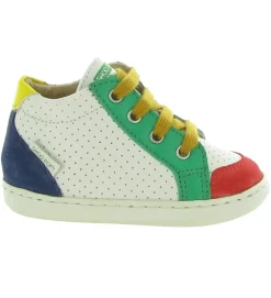 chaussures bebe du 18 au 27 - Semelle souple - bebe garcon - Nubuck - Multicolor - Shoo pom