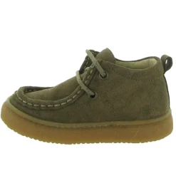 chaussures bebe du 18 au 27 - Semelle souple - bebe garcon - Cuir - Kaki - Naturino