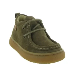 chaussures bebe du 18 au 27 - Semelle souple - bebe garcon - Cuir - Kaki - Naturino