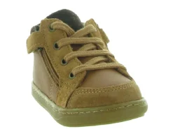 chaussures bebe du 18 au 27 - Semelle souple - bebe garcon - Cuir - Marron - Shoo pom