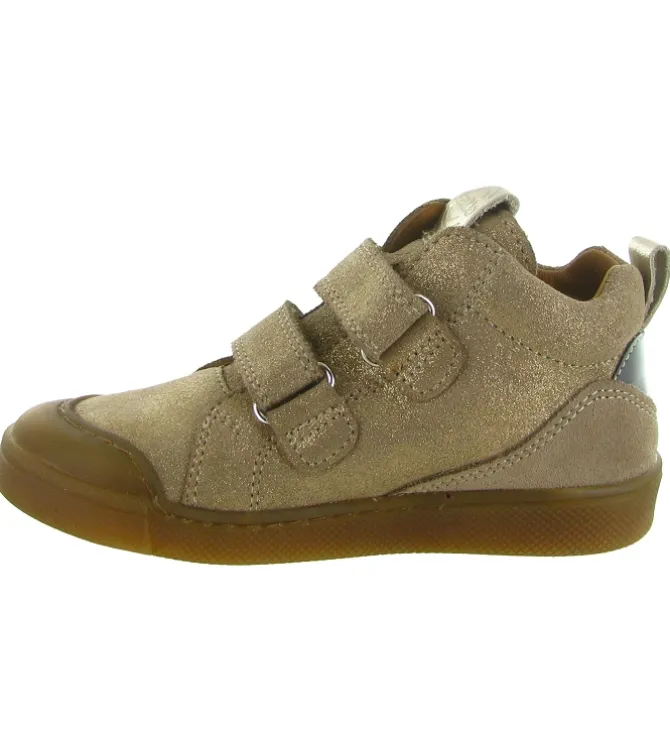 chaussures bebe du 18 au 27 - Semelle souple - bebe fille - Cuir - Or - Froddo
