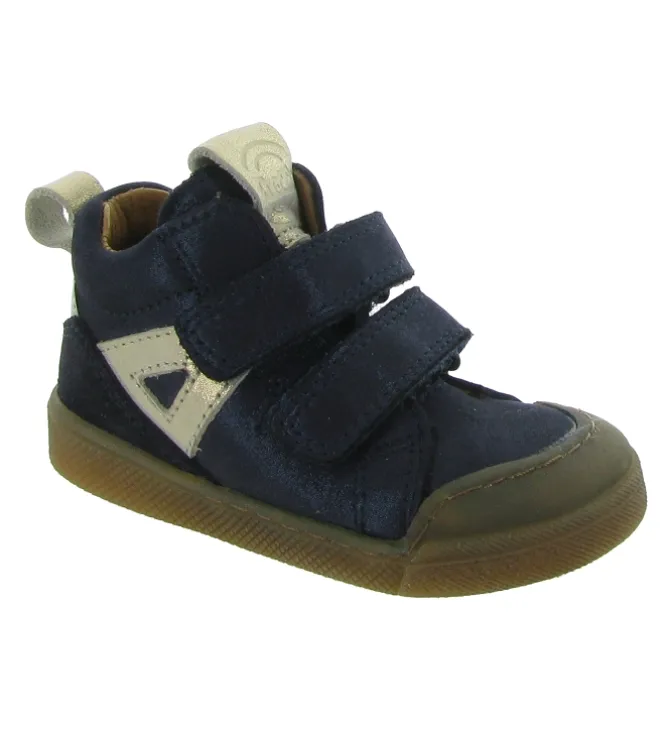 chaussures bebe du 18 au 27 - Semelle souple - bebe fille - Cuir - Bleu - Froddo