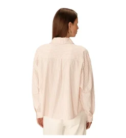 chemise - MANCHE LONGUE - vetement femme - Textile - Rose - Grace and mila