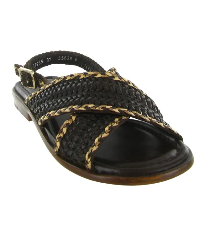 escarpins et trotteurs - Bride arrière - femme - Cuir - Marron - Pons quintana
