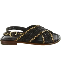 escarpins et trotteurs - Bride arrière - femme - Cuir - Marron - Pons quintana