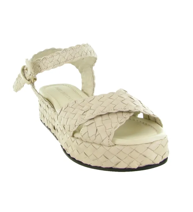 escarpins et trotteurs - Bride arrière - femme - Cuir - Blanc - Pons quintana