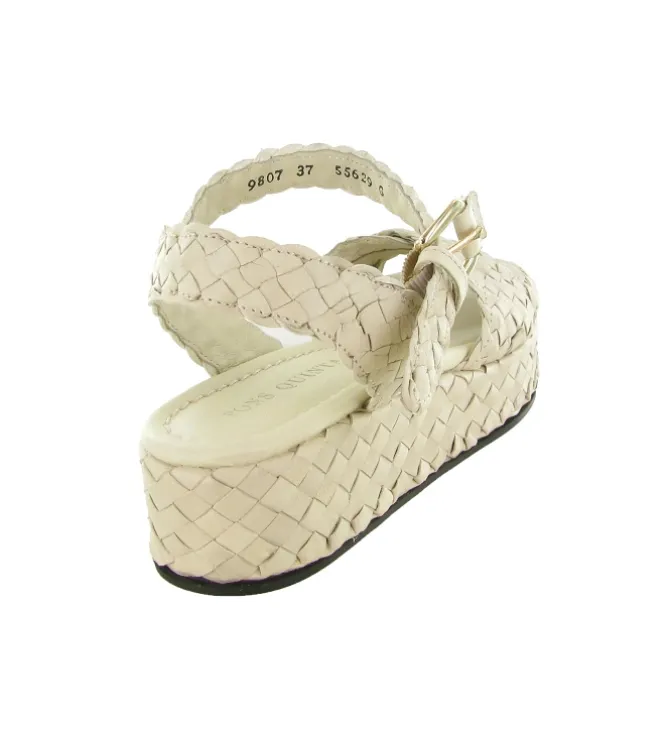 escarpins et trotteurs - Bride arrière - femme - Cuir - Blanc - Pons quintana