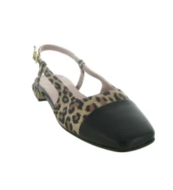 escarpins et trotteurs - Bride arrière - femme - Nubuck - Léopard - Pedro miralles