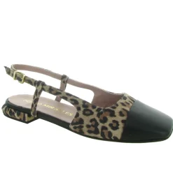 escarpins et trotteurs - Bride arrière - femme - Nubuck - Léopard - Pedro miralles