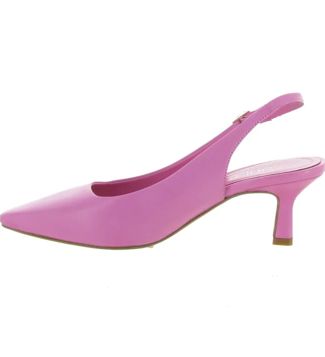 escarpins et trotteurs - Bride arrière - femme - Cuir - Rose - Julie dee